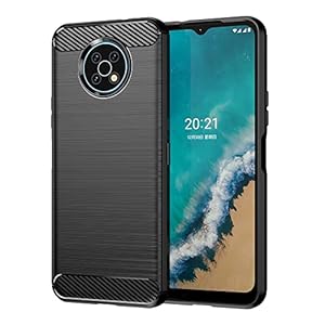 BOLE Hoesje voor Nokia G50, [Antislip] [Ultradun] [Duurzaam] TPU Cover Telefoonhoes, voor Nokia G50 Cover -Zwart