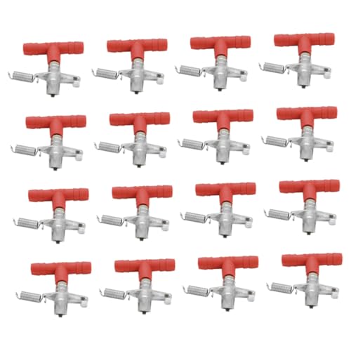 Happyyami 20pcs Rabbit Spring Drinker Automatic Water Feeder for Rabbit Cages Durable Pet Watering Easy Installation and Design for Pet Owners