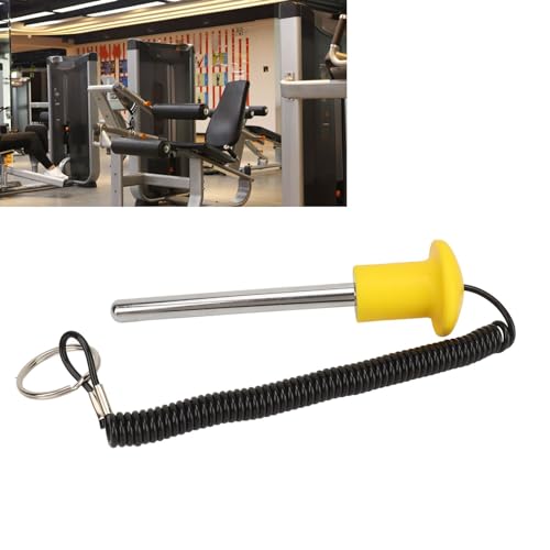Culnflun Pasador de Pila de Pesas para Gimnasio, Entrenamiento de Fuerza Magnética, Tornillo de Entrenamiento de Fuerza magnética con Cuerda de tracción - imagen 4