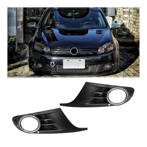 Cubierta rejilla parachoques Golf MK6 para luz antiniebla 2