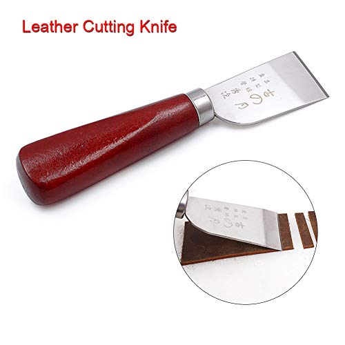 Leather Cutting Knife, CJRSLRB Leather Working Knife Tools for DIY Leathercraft Cutting