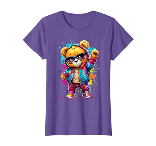 Funny Teddy Bear Art For Men Women Kids Teddy Bear Lover T-Shirt