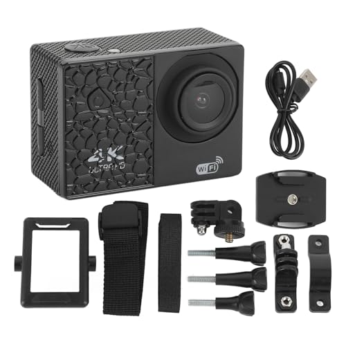 Caméra de cyclisme 4K extérieure : caméscope stabilisé multi-axes à synchronisation DV