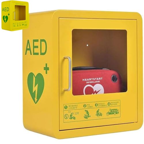 Boîtier d'alarme de défibrillation cardiaque mural sûr