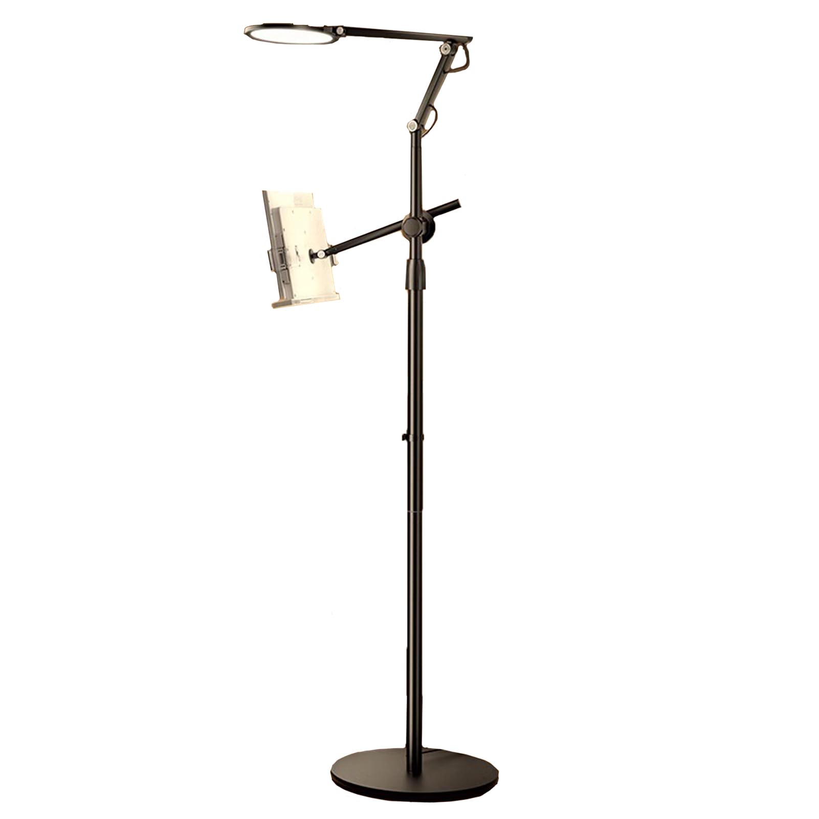 Soporte De Suelo Para Libros, Soporte De Libros Para Revistas Soporte De Piso Ajustable Atril Estudio, Altura Ajustable, Para Recetas, Revistas, Tabletas