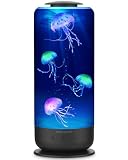 Lampada a medusa, 2,5 l, con spina USB, meduse a LED che cambia colore, con controllo della velocità, lampada dell'umore per casa, ufficio, stanza, regalo di Natale per bambini, adolescenti, ragazze