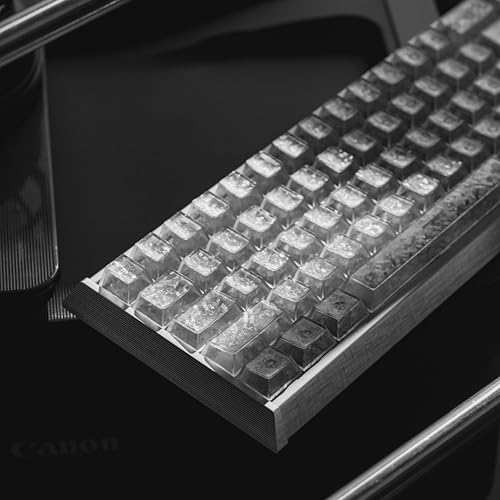 Touches transparentes anti décoloration pour clavier mécanique de jeu