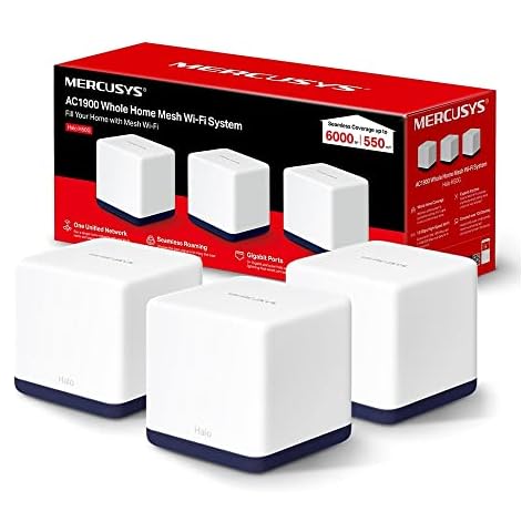 MERCUSYS HALO H50G AC1900 Mesh Wi-Fi Cover