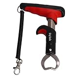 Pinza per labbra con scala digitale, materiale in acciaio inox, indicatore LED, ideale per acqua dolce, 1 pinza elettronica per gli appassionati di pesca