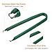 HARFINGTON 3Pcs IC Chip Extractor IC U Shape Puller Stainless Steel with Insulated Vinyl Grip Motherboard Circuit Board Component Puller Chip Extractor for PCB Removal Tool, Green