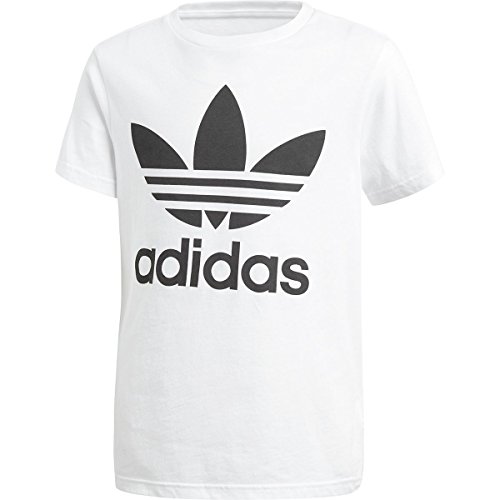 Image of adidas Originals Kid's Originals Trefoil Tee Shirt, white/black, S