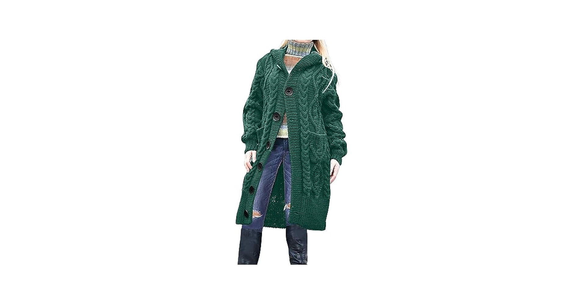新品タグ付き SERIALIZE LONG HOODED CARDIGAN Amazon.com: VICTORIOUS Men's Long Length Cloak Cardigan