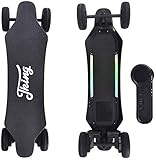 PATINETA ELÉCTRICA SUV OFF-ROAD:motores duales de 1200 W superpoderosos,diseño de caja de batería integrada con capacidad de 7500 mAh,puede durar 45 km después de la carga y la velocidad máxima puede alcanzar los 40 km/h.En ciudades con mucho tráfico,este esquí eléctrico todo terreno es "una alternativa real a los coches".