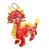 Dragon en peluche chinois - gentils êtres , amis, famille, anniversaires d'enfants, an ou autres jours significatifs, en peluche dragon en peluche