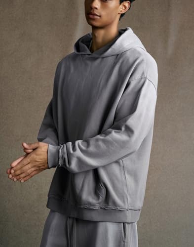 Womens Mens Vintage Hoodies Gradient Hole Breaking Heavyweight Hoodie Couple Sweatshirt Streetwear Pullovers2