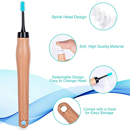 Oorsmeerverwijderaar, Q Grips Oorsmeerreinigers, Q Twist Oorreiniger, Zachte en Comfortabele Oorsmeerverwijderaar met… - Image 3