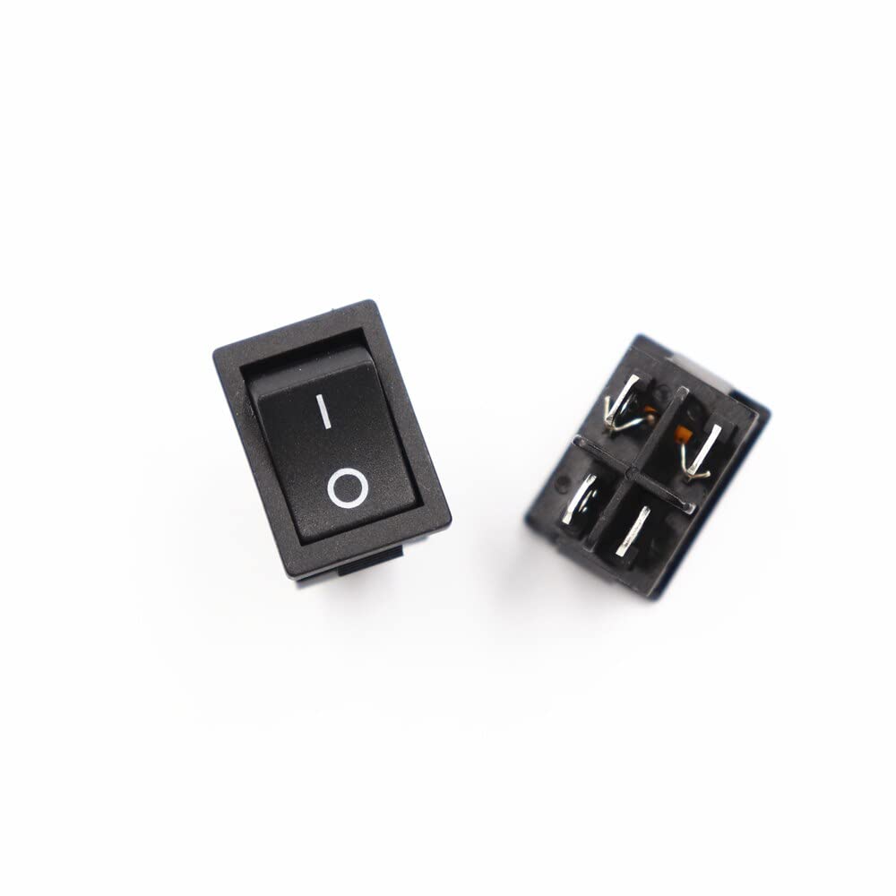 Interrupteur CD1-104 4 broches pour remplacer un bouton défectueux 220V sur panneau de contrôle