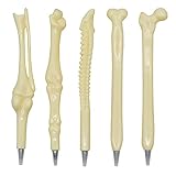 Maydahui 25PCS Bone Ballpoint Pen Creative Novelty Pens Black Ink for Artist Doctot Nurse School Office Party