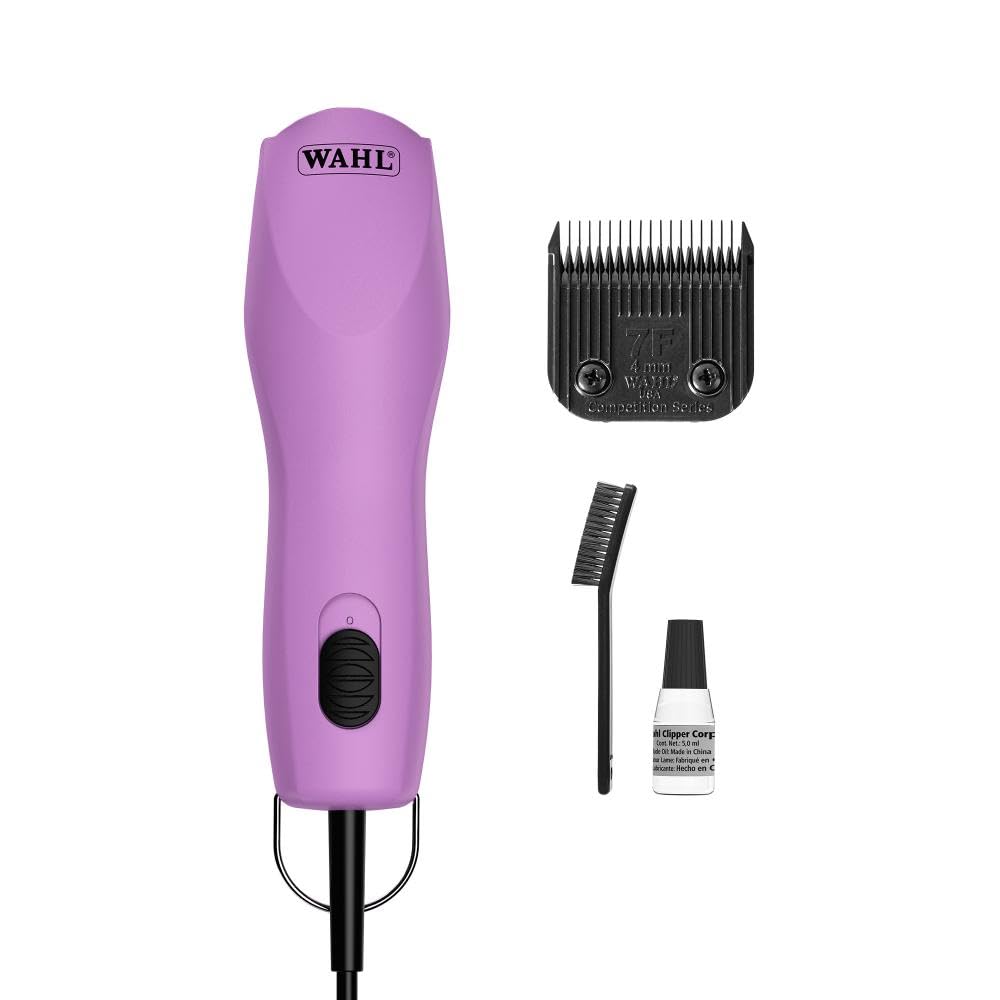 WAHL Tondeuse professionnelle épaisse pour animal domestique et chien, manteau robuste, puissant, léger, câble de 4,2 m de long, coupe silencieuse, sans stress, tondeuse pour chat, tondeuse pour