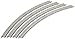 TOMIX N gauge 1198 curve PC rail C391-45-PC (F) (4 pcs set)
