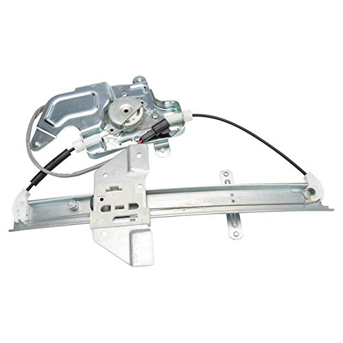 Image of TRQ Rear Left Power Window Regulator & Motor Assembly Drivers Side Compatible with 1999-2004 Oldsmobile Alero 1999-2005 Pontiac Grand Am