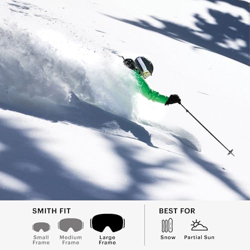 Image of Smith Optics I /O MAG XL Unisex Snow Winter Goggle - Slate, ChromaPop Everyday Red Mirror