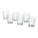 Produktbild Ikea 6-er Set Gläser Pokal stapelbares Glas für kalte oder heiße Getränke - 270ml - 10 cm hoch - spülmaschinenfest