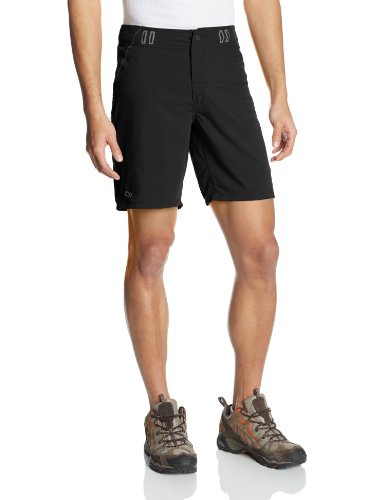 Outdoor Research Men's Backcountry Board Shorts, Black/Pewter, 32