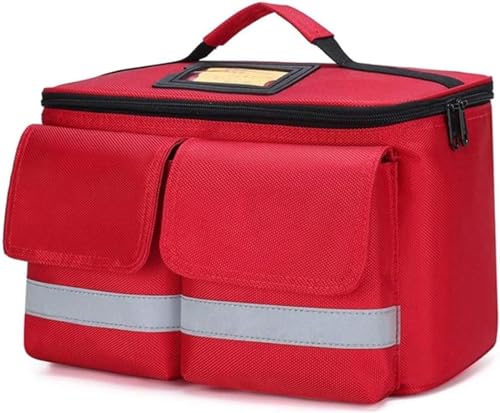 Sac de premiers secours en nylon compartimenté pour l'extérieur et le travail