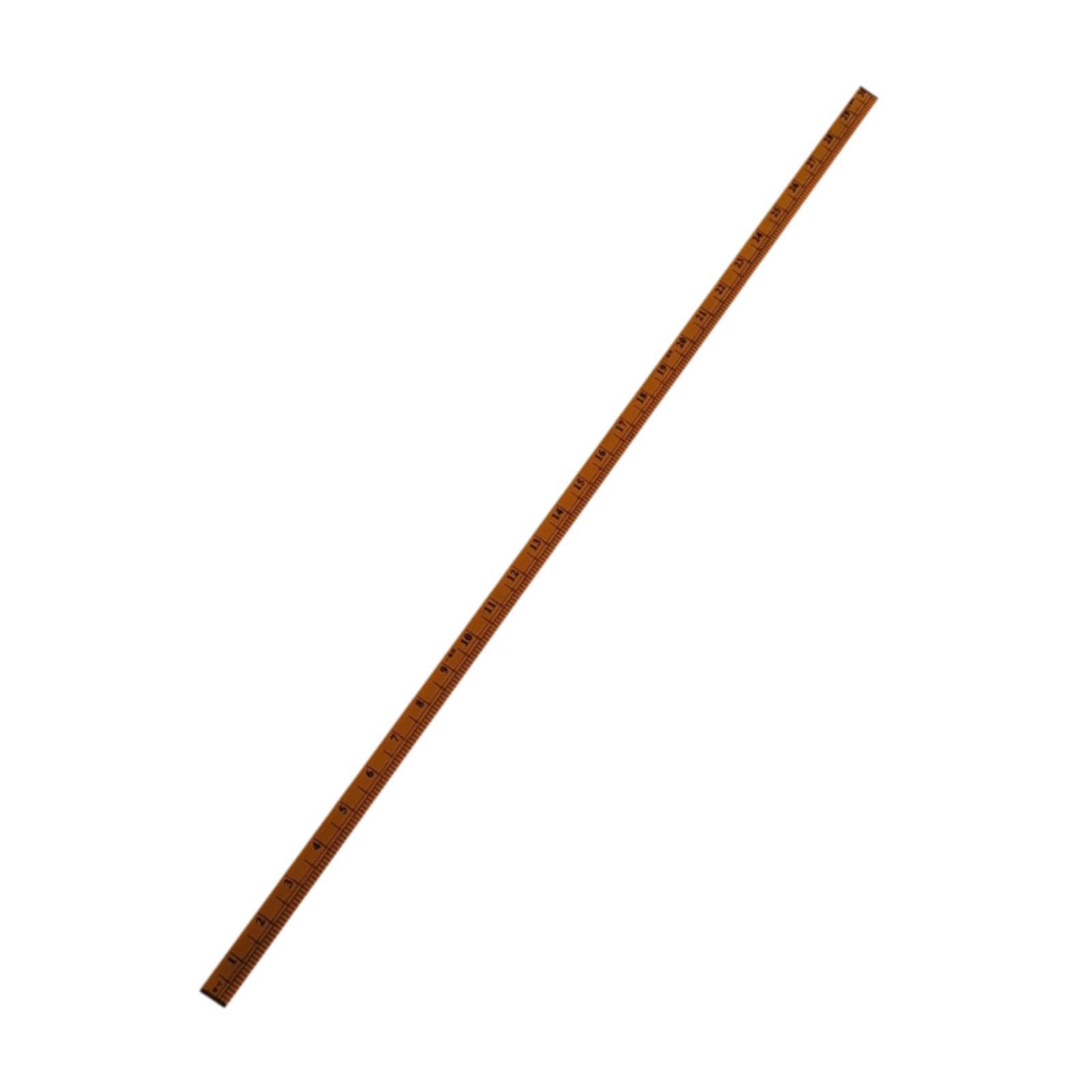 Colaxi Meter Sticks Ruler Measuring Wooden Ruler Clothes Metric Supplies 100cm Ruler 1M Ruler for Tailor for Classroom Sewing Office