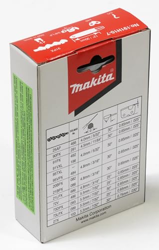 Makita 191H10-7 Chainsaw Chain 30 cm, 91PX, 46 Drive Links, 1.3 mm, 3/8 Inch LP, Semi Chisel, Double Cutting Corners - Image 3