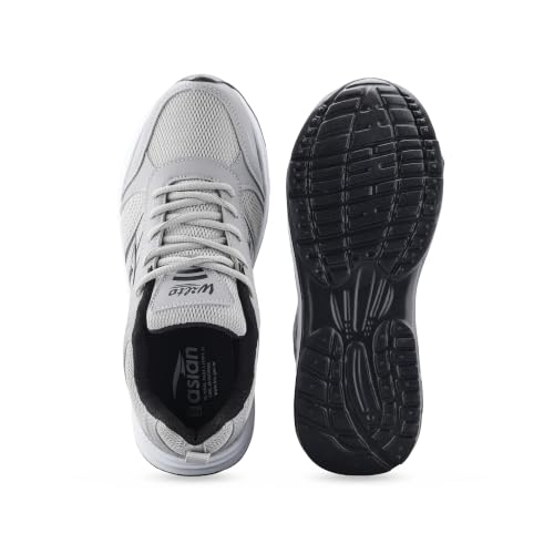 Image of ASIAN Wonder-21 Men's Running Shoes | Lace-Up Shoes with Lightweight Mesh Upper | Cushioned Comfort & Durable Grip for Daily Use