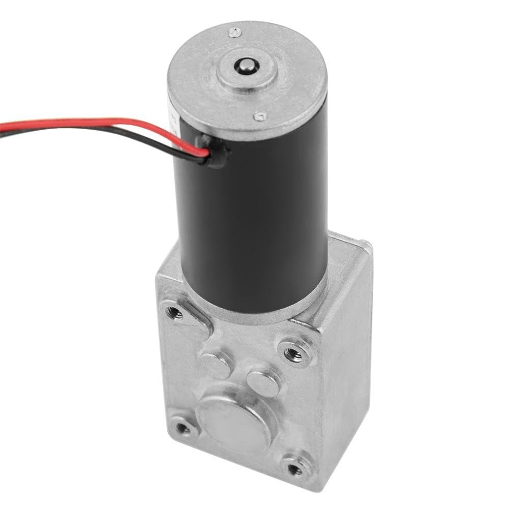 Dpofirs 31ZY Motor, 12V 200 U/min 5840-31ZY Permanentmagnet DC Turbo Schneckengetriebemotor Untersetzungsmotor Untersetzungsmotor Getriebemotor