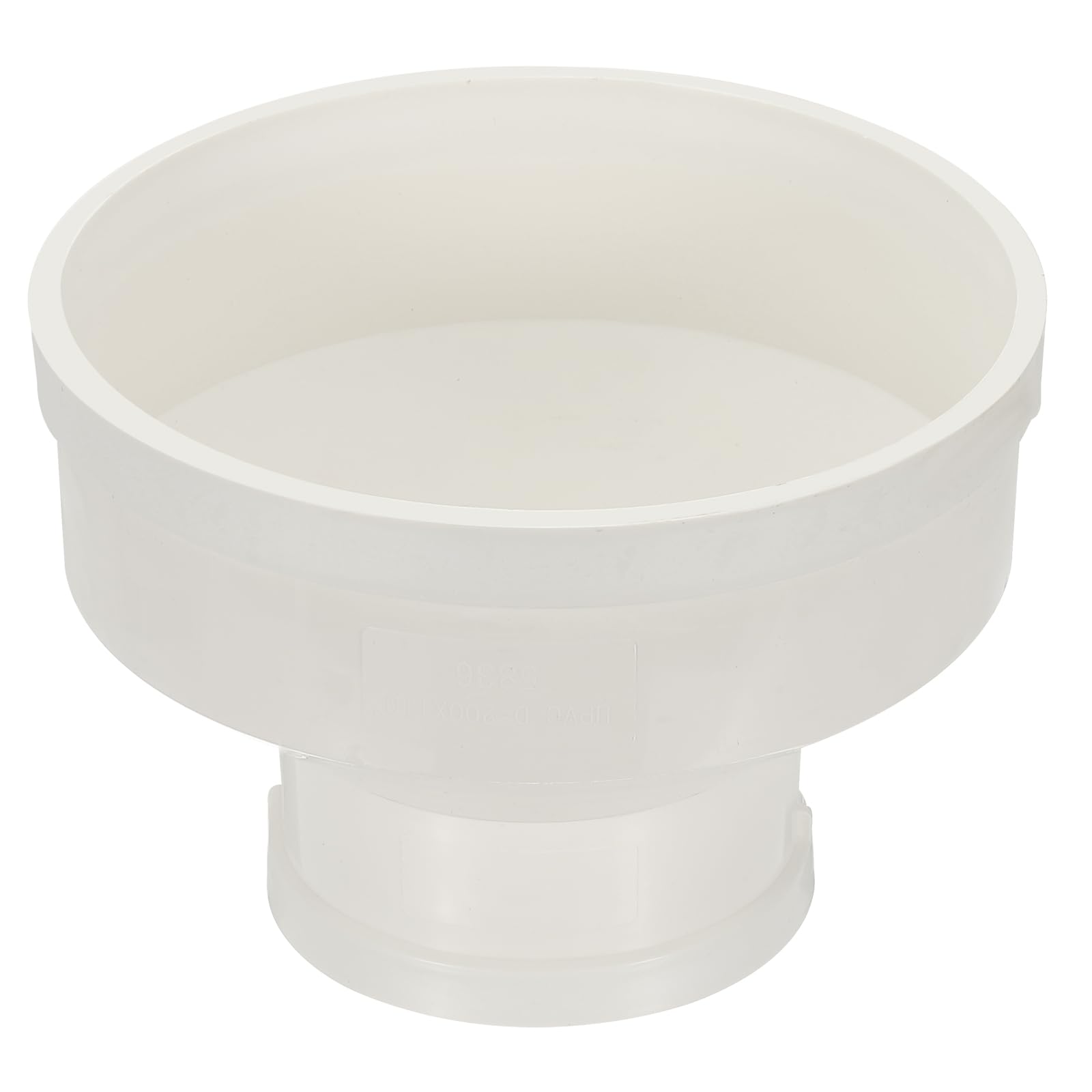 PATIKIL 8" to 4" Duct Reducer, PVC Pipe Increaser Adapter Ducting Airflow Tube Pipe Fitting for DWV (Drain