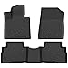 Muuporro Floor Mats for 2023 Kia Sportage (Hybrid Only) All Weather Protection TPE Rubber Liner Set Accessories Car Floor Mats, Odorless Non-Slip, 1st & 2nd Row, Black