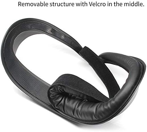VR Facial Interface Bracket PU Leather Facial Head Pad Replacement for Oculus Quest 2 Accessories