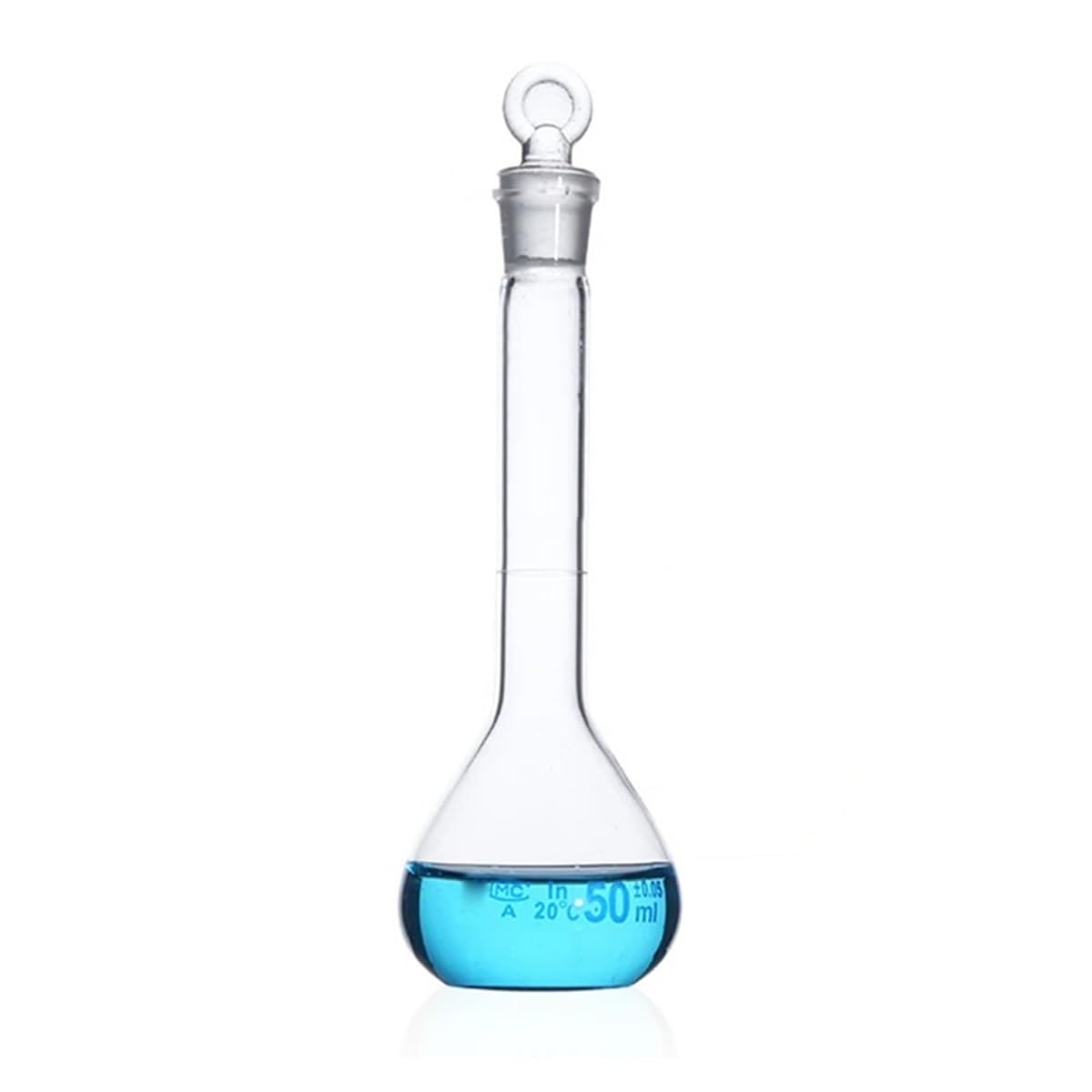 Laborgeräte und -ausrüstung 2 teile/los 1-2000 mL Klar Labor Messkolben Quantitative Shaker Labor Ausrüstung(20mL 2pcs)