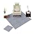 Self Adhesive Carpet Tile, Easy to Peel and Stick Carpet Floor Tile - 12 Tiles/12 sq Ft.