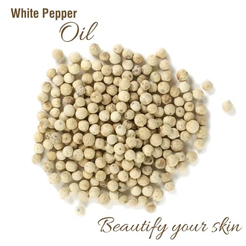 Image of Crysalis White Pepper (Piper Nigrum L) Oil |100% Pure & Natural Undiluted Essential Oil Organic Standard|Moisturizes & Nourishes For Aromatherapy Therapeutic Grade| - 50ml With Dropper
