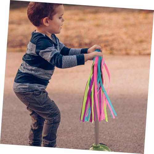 Serpentinas para manillar de bicicleta infantil PRETYZOOM accesorios de tiras para scooter 7