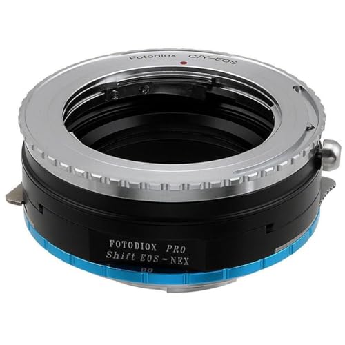 Fotodiox Pro Combo Shift Lens Adapter Kit Compatible with Contax/Yashica (CY) Lenses to Sony E-Mount Cameras