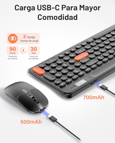 La Mejor Lista de Teclado y mouse inalambrico de esta semana. 27 Imagen adicional