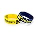NCAA シリコンラバーブレスレット 2個セット