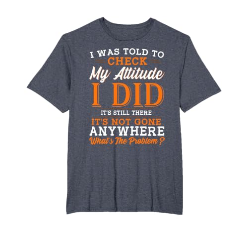 Attitude Saying Funny Sarcasm T-Shirt, Men's Big and Tall, Heather Blue, 2X Tall