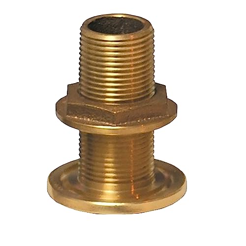 Groco Thru-Hull Fitting with Nut, 1-1/4