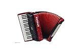 HOHNER ACORDEON BRAVO III 80 ROJO A16432 SILENTKEY