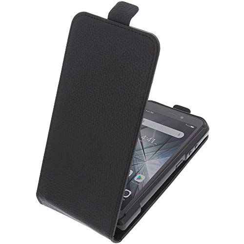 foto-kontor Tasche kompatibel mit Ulefone Armor X5 / Armor X5 Pro Smartphone Flipstyle Schutz Hülle schwarz