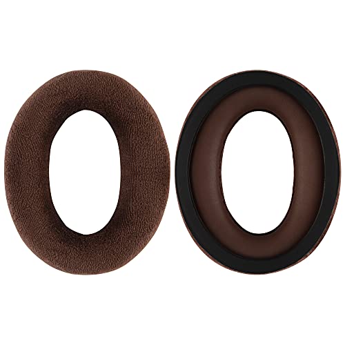 Geekria Comfort Velour Replacement Ear Pads for Sennheiser HD598, HD598SE, HD598CS, HD595, HD599, HD599 SE Headphones Ear Cushions, Repair Parts with Video Guide (Brown) by GEEKRIA - Image 3