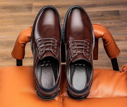 Men's Casual Dress Shoes Comfortable Fashion Dress Sneakers Men Office Classic Mens Oxfords Leather Business Casual Shoes Formal3