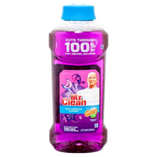 Mr.Clean All Purpose Cleaner 28Oz W/Gain Moonlight (Package May Vary) Pack of 2
